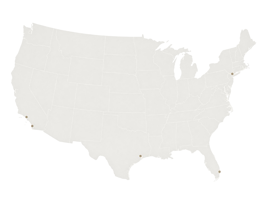 Map of U.S. service areas covered by Wolf Appliance Repair