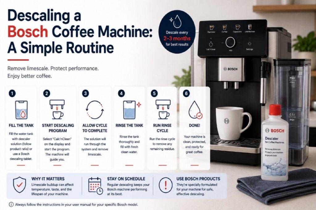 Descaling a Wolf Coffee Machine: A Simple Routine
