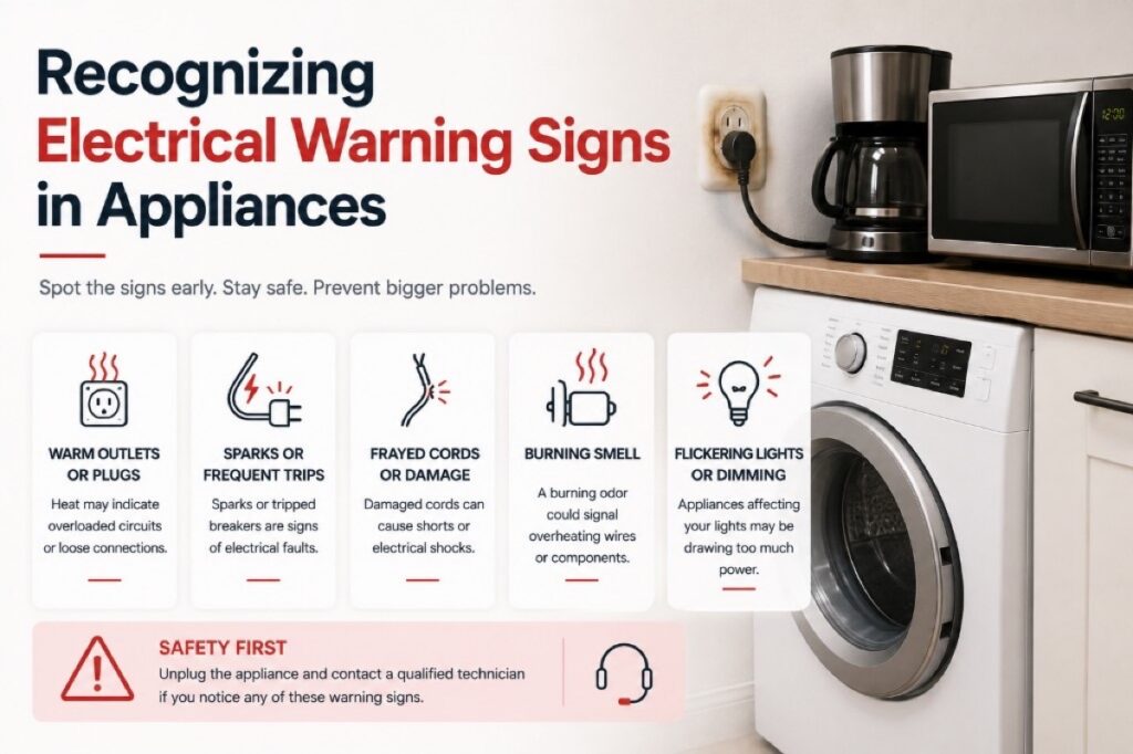 Recognizing Electrical Warning Signs in Appliances