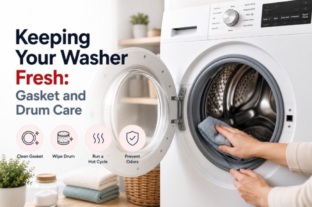 Keeping Your Washer Fresh: Gasket and Drum Care