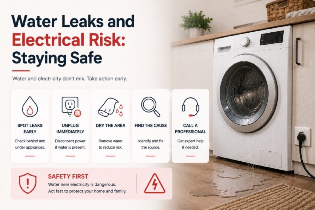 Water Leaks and Electrical Risk: Staying Safe